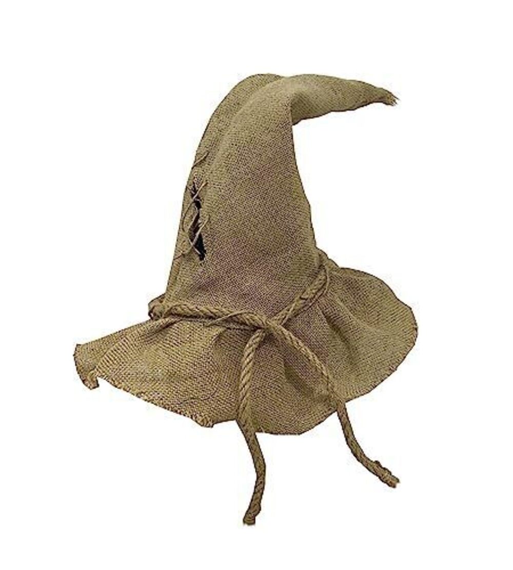 8426 Halloween Horror Mask With Straw Hair Creepy Scary Burlap Sack Mask